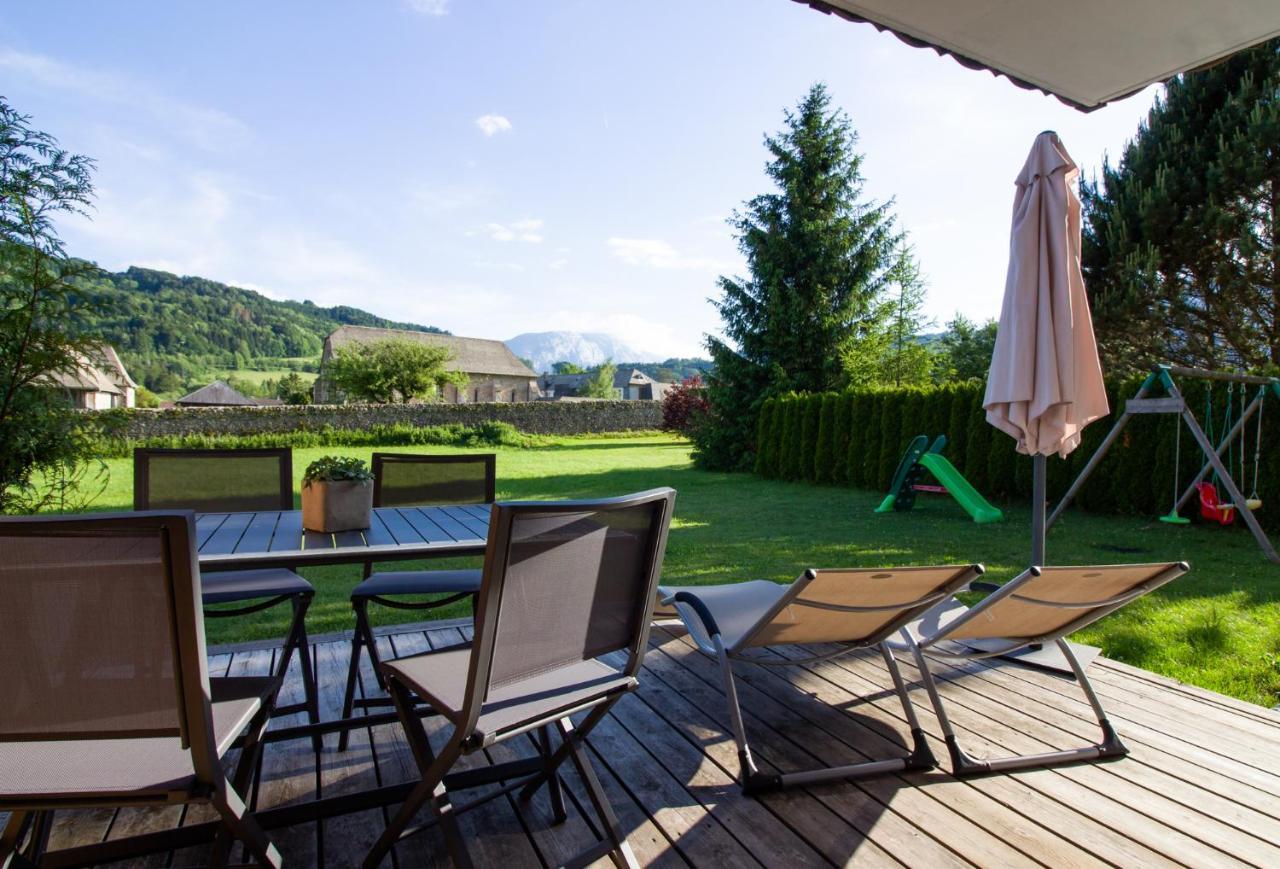 Gite Balneo Au Coeur Des Alpes Taninges Exterior photo
